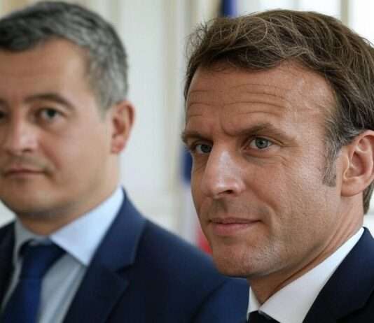 „Antisemitismus ist ein Gift“ – Frankreichs Regierung unter Handlungsdruck nach Angriff auf Rabbiner Gerald_Darmanin_Emmanuel_Macron_Illustration