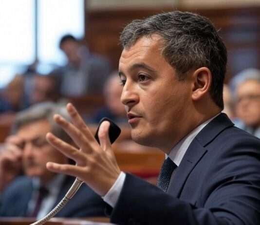 Verschwundene Beweise im Fall El Khalfaoui – Frankreichs Justiz unter Druck Gerald_Darmanin_Nationalversammlung_Illustration