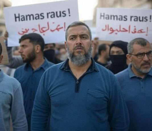 „Hamas raus!“ – Wütende Proteste in Gaza gegen die eigene Führung Hamas_raus_Demonstrationen_Gaza_Illustration