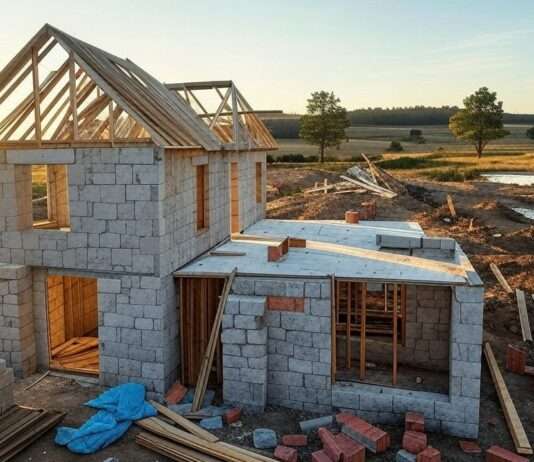 Savoie: Albtraum statt Eigenheim – dutzende Bauherren warten seit Jahren auf ihr Zuhause Haus_Neubau_Rohbau_Illustration