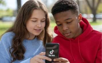 Frankreich gegen TikTok: Der Staat entdeckt die Macht der Algorithmen Jugendliche_Kinder_TikTok_illustration