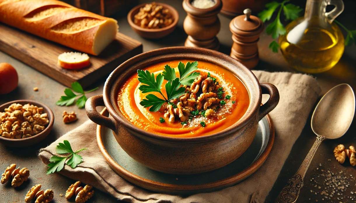 Scheinfasten – Snacks & kleine Mahlzeiten: Karotten-Ingwer-Suppe à la française