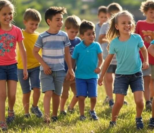 Verbotene Gifte in Kinderkörpern: Rückstände krebserregender Pestizide nahe La Rochelle entdeckt Kinder_Feld_Laufen_Illustration