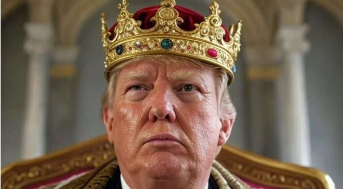 „No Kings“: Amerikas neue Massenbewegung und die Krise der demokratischen Autorität König_Donald_Trump_Illustration