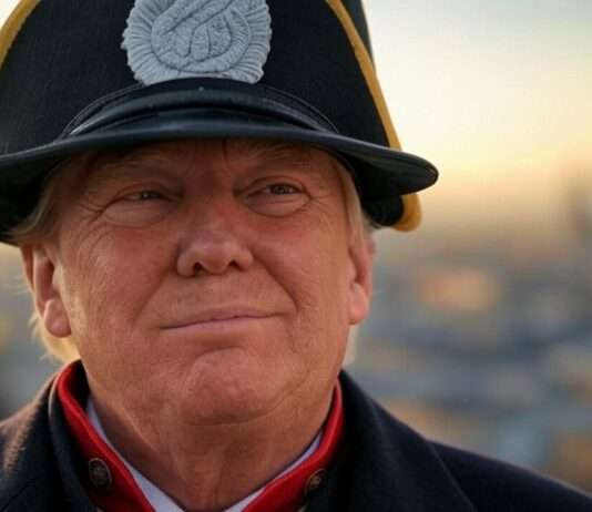 Trumps Machtspiele: Belastungsprobe für die US-Demokratie König_Trump_Napoleon_Illustration