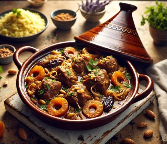 Ostern – modern gedacht: Lamm-Tajine mit Lavendelhonig und Aprikosen Lamm-Tajine