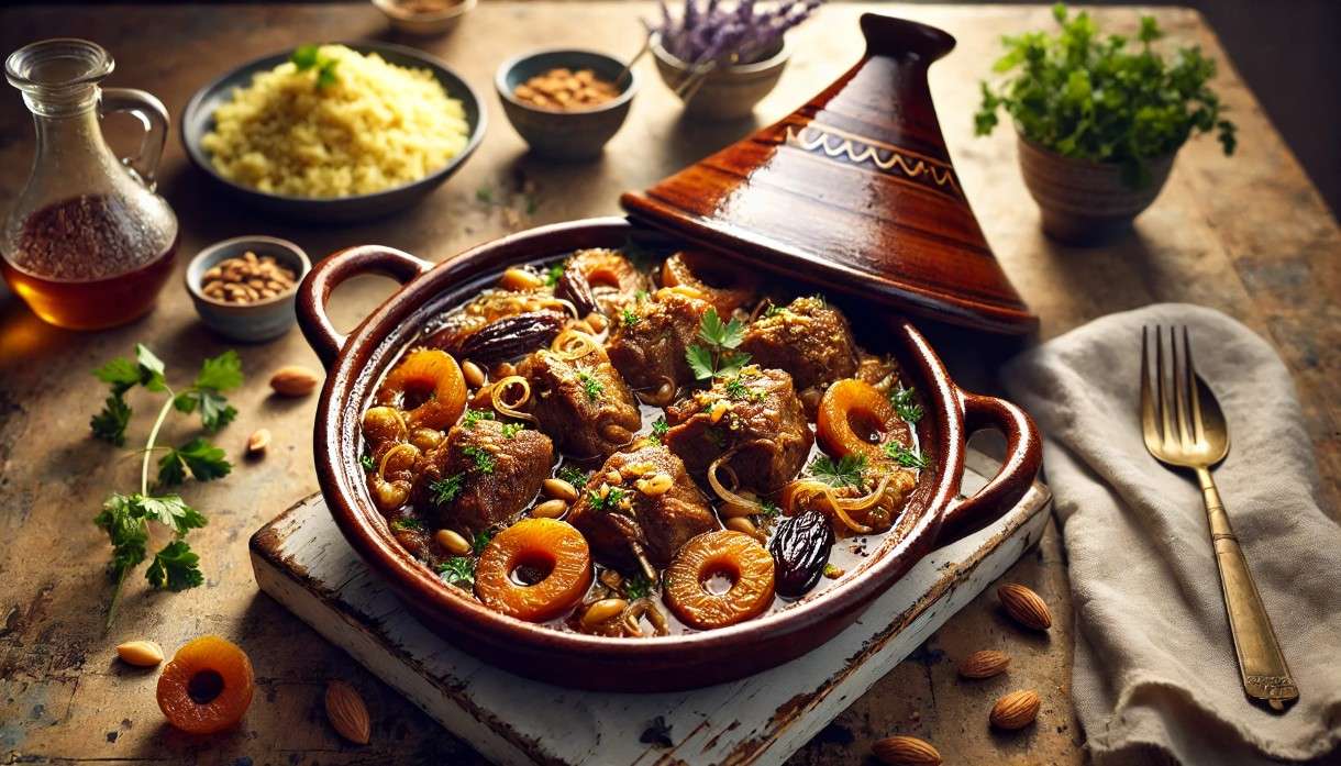 Ostern – modern gedacht: Lamm-Tajine mit Lavendelhonig und Aprikosen