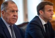 Macron gegen Moskau: Frankreichs Präsident verschärft den Ton gegenüber Russland Lawrow_Macron_Illustration