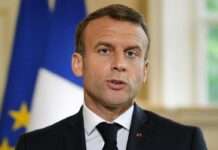 Macron und die Qual der Wahl Macron_TV-Ansprache_Illustration