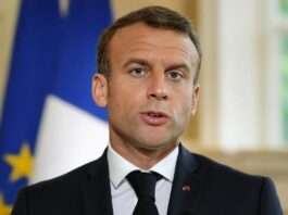 Macron_TV-Ansprache_Illustration