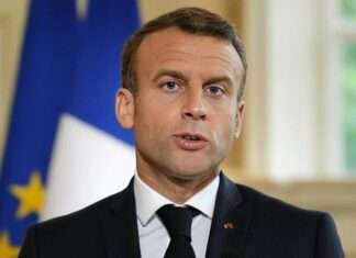 SCAF vor dem Scheitern: Macrons letzter Versuch, Europas Luftfahrtprojekt zu retten Macron_TV-Ansprache_Illustration