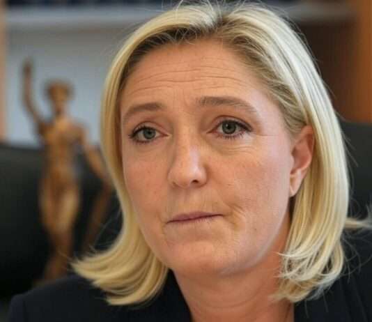 Leserfrage: Marine Le Pen und das Misstrauen gegenüber der Justiz Marine-Le-Pen_Justiz_Illustration