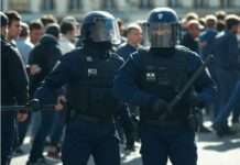 Internationaler Tag gegen Polizeigewalt: Ein kritischer Blick auf Frankreich und Deutschland Polizei_Gewalt_Demonstration_Illustration