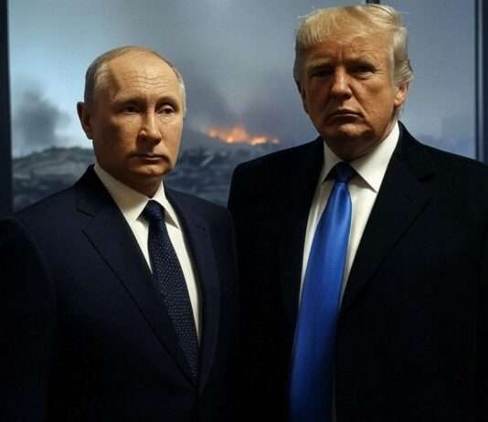 Donald Trump vertagt Treffen mit Putin – „Kein Gespräch nur zum Reden“ Putin_Trump_Ukraine_Krieg_Illustration