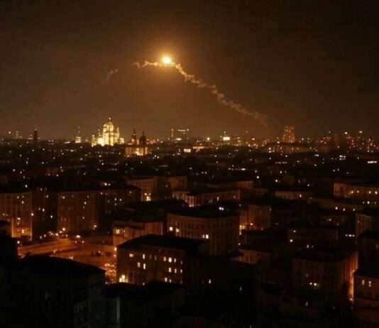 Ein Schritt zum Frieden? Die Bedeutung der Verhandlungen in Saudi Arabien Russische_Raketen_über_Kiew_Illustration