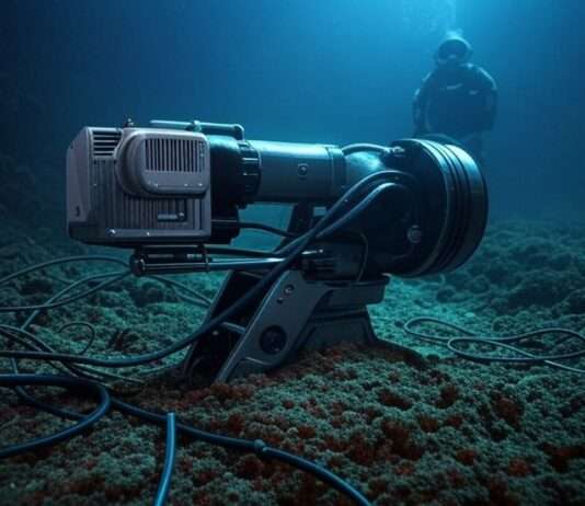 Diamantsäge in der Tiefe – Chinas neues Tiefseegerät alarmiert die Welt Säge_Unterseekabel_Illustration