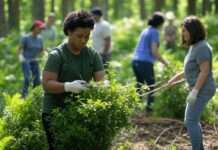 Feuersbrünste im Sommer: Wie wir unsere Wälder vor den Flammen schützen können Säuberung_Wald_Illustration