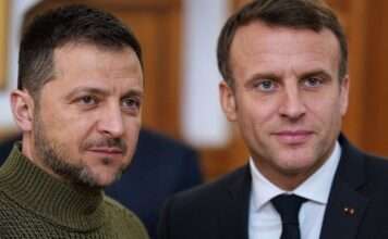 Macron begrüsst Selenskyjs Vorstoss: Ein diplomatisches Signal in einem festgefahrenen Krieg Selenskyj_Macron_Illustration