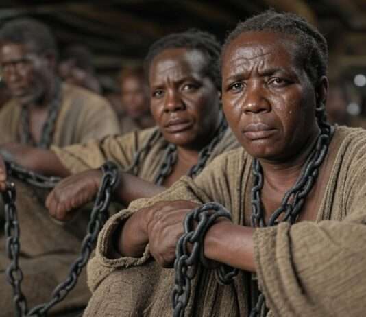 Gedenken an die Opfer der Sklaverei: Eine Mahnung für die Gegenwart Sklaverei_Illustration