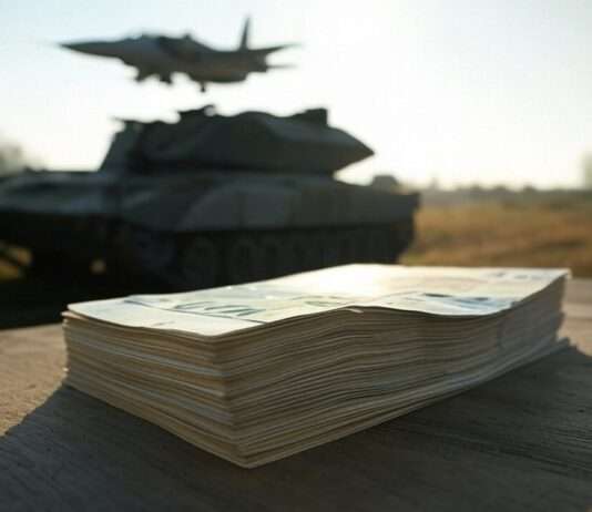 Wiederaufrüstung Europas: Deutschlands und Frankreichs Anleihezinsen schießen in die Höhe Staatsschulden_Verteidigung_Illustration