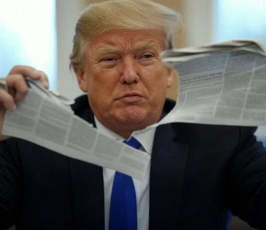 Donald Trump und der Angriff auf die Pressefreiheit Trump_Pressefreiheit_Illustration