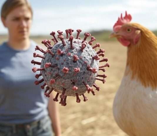 Trotz Impfung: Erneuter Ausbruch der Vogelgrippe in der Dordogne zwingt zur Massentötung Vogelgrippe_H7N9_Illustration