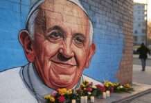 Ein stiller Abschied – Papst Franziskus verstorben Papst_Franziskus_Graffiti_Illustration