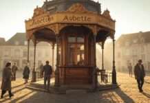 Im Pas-de-Calais: Kleine Kioske mit großer Geschichte – Die „Aubettes“ als kulturelle Schätze im Wandel der Zeit Aubette_Illustration