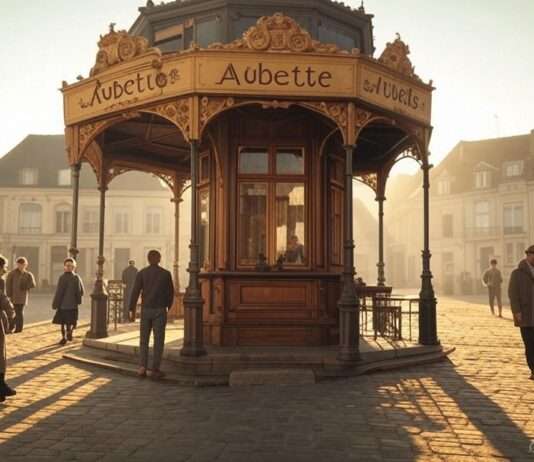 Im Pas-de-Calais: Kleine Kioske mit großer Geschichte – Die „Aubettes“ als kulturelle Schätze im Wandel der Zeit Aubette_Illustration
