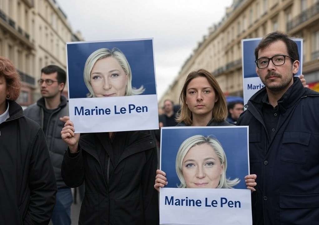 Le Pens Verurteilung spaltet das Land - Demonstrationen in Paris