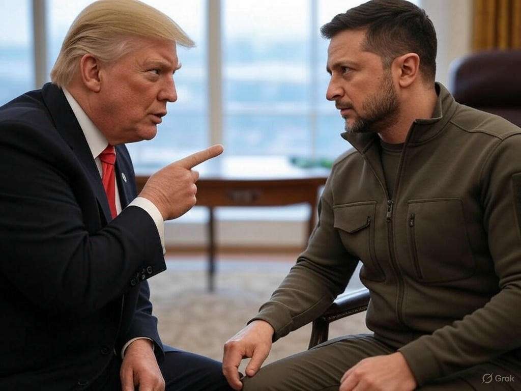 Trump erhöht den Druck auf Selenskyj: Ein geopolitisches Tauziehen um die Ukraine