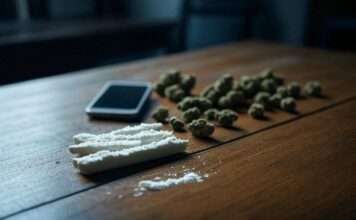 Frankreichs Drogenszene im Umbruch – Wenn Kokain das Cannabis vom Thron stößt Drogen_Smartphone_Illustration