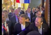 Macrons Nahost-Offensive: Frankreichs diplomatische Mission in Ägypten Emmanuel_Macron_Abdel_Fattah-al-Sissi_ScreenX