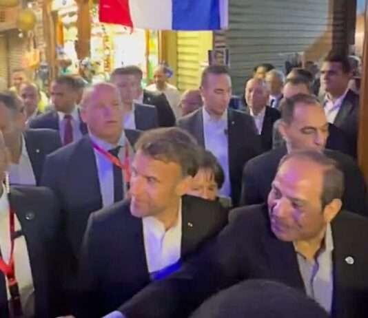 Macrons Nahost-Offensive: Frankreichs diplomatische Mission in Ägypten Emmanuel_Macron_Abdel_Fattah-al-Sissi_ScreenX