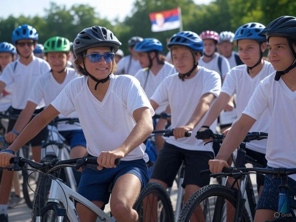 Mit dem Fahrrad für die Demokratie – Serbiens Jugend rüttelt Europa wach