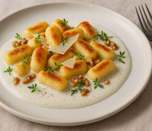 Wenn Italien Frankreich trifft: Gnocchi Parisienne mit Gorgonzola-Schaum Gnocchi-Parisienne-mit-Gorgonzola-Schaum