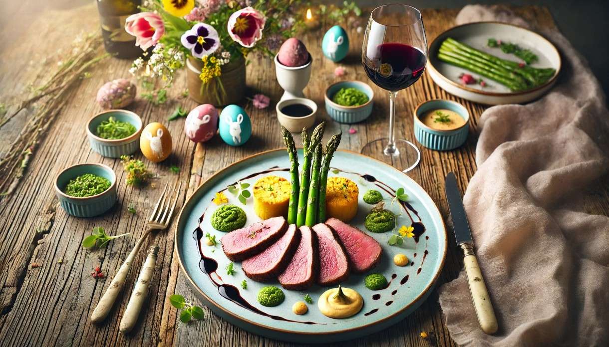 Ostern – modern: Gigot d’agneau à la Bordelaise neu entdeckt