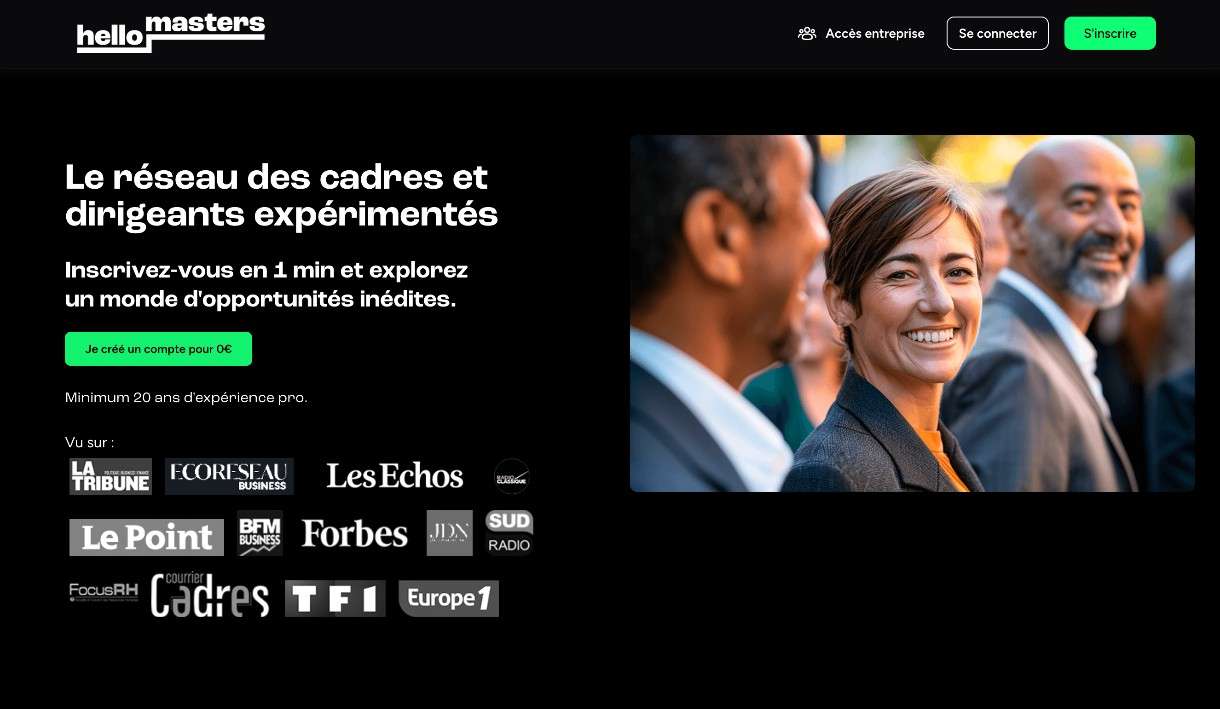 Hello Masters: Das neue Netzwerk für erfahrene Profis – endlich sichtbar jenseits der 45