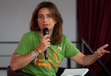 Marine Tondelier und die große Frage: Wird sie 2027 für den Élysée kandidieren? Huma2023MarineTondelier