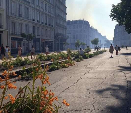 Europa im Hitzefieber – Warum unser Kontinent am Limit kocht Klimawandel_Europa_Hitze_Illustration