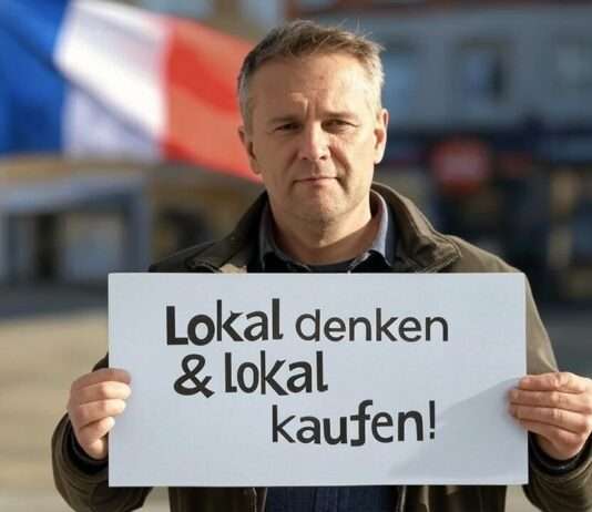 Trumps Zollkeule – und Frankreichs Ruf nach wirtschaftlichem Patriotismus Lokal_Kaufen_Handel_Illustration