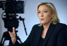 Marine Le Pen setzt auf Tabula Rasa: Aufruf zur sofortigen Auflösung der Nationalversammlung Marine-Le-Pen_TV-Kamera_Interview_Illustration