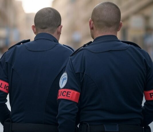 800.000 Euro Beute – falsche Polizisten auf Raubzug Polizei_Illustration