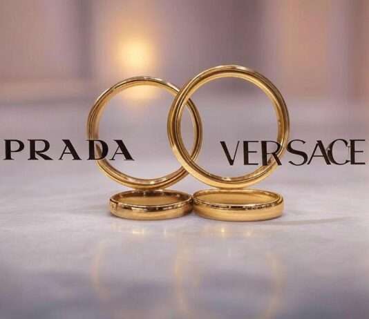 Prada übernimmt Versace: Zwei Modegiganten unter einem Dach Prada_Versace_Übernahme_Illustration