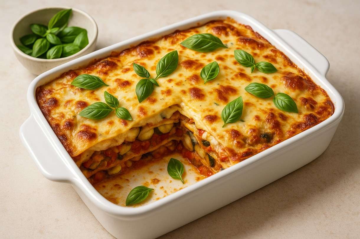 Wenn Italien Frankreich trifft: Die Liebe auf den ersten Biss – Ratatouille-Lasagne
