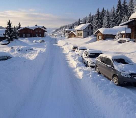 Extremwetter in den Alpen: Schneechaos im Frühling Schnee_April_Alpen_Illustration