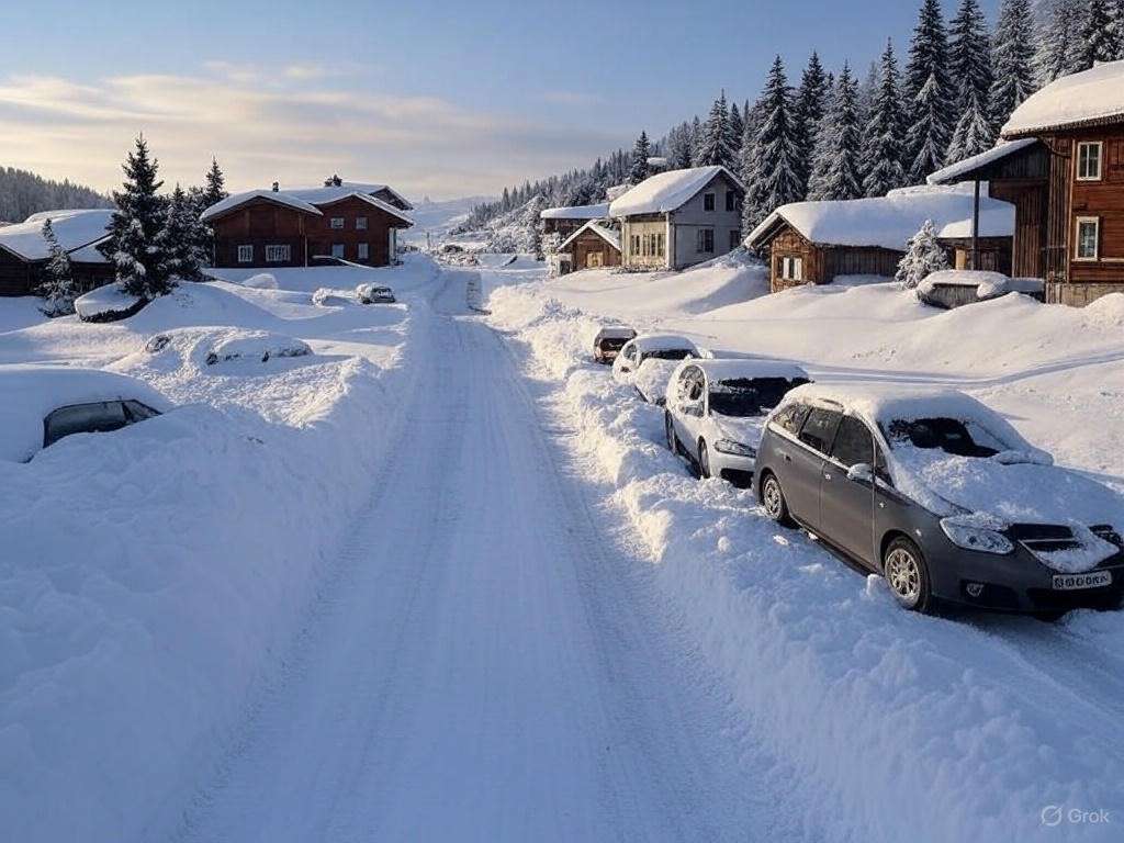 Extremwetter in den Alpen: Schneechaos im Frühling