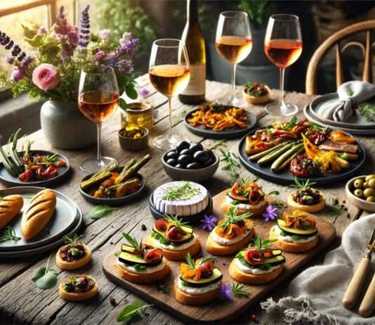 Oh là là trifft auf ¡Olé! Modern interpretiert: Tapas à la Provençale Tapas-a-la-Provencale