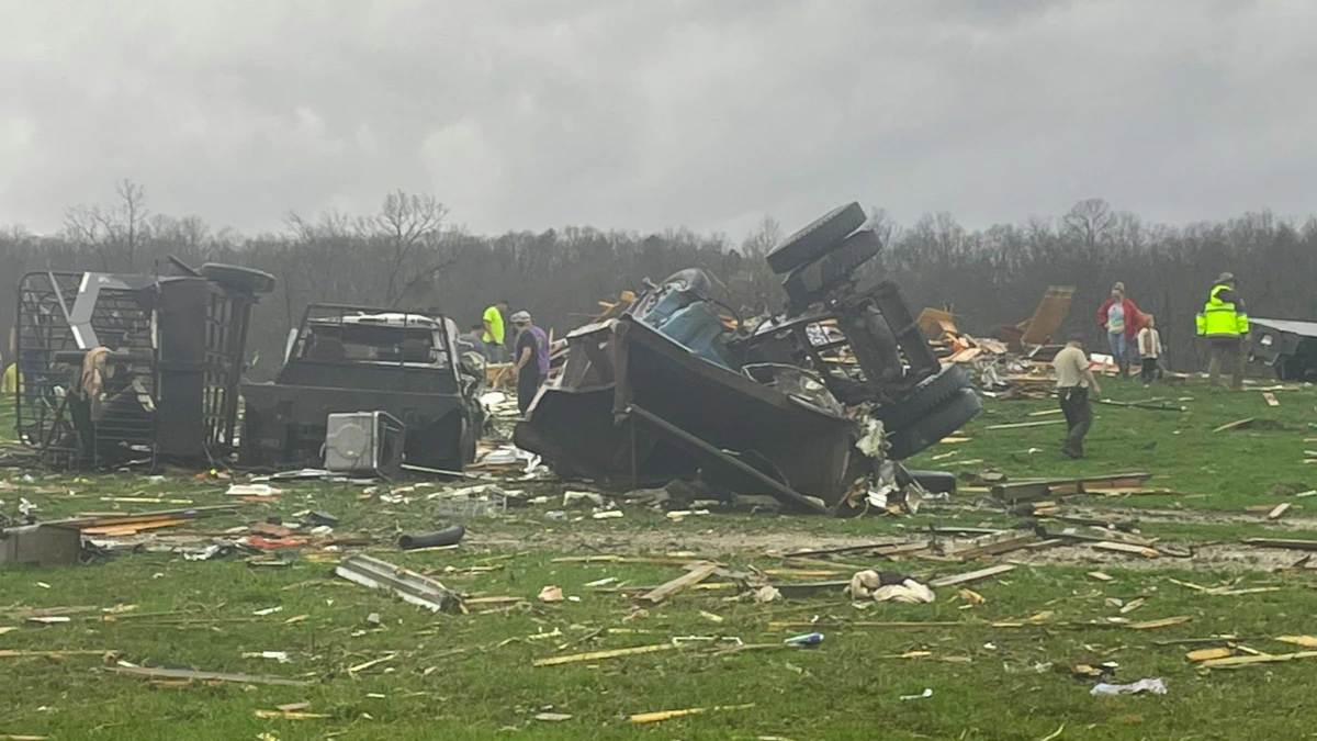 USA: Verheerende Stürme im Mittleren Westen - Mindestens 7 Tote nach Tornados und Überschwemmungen