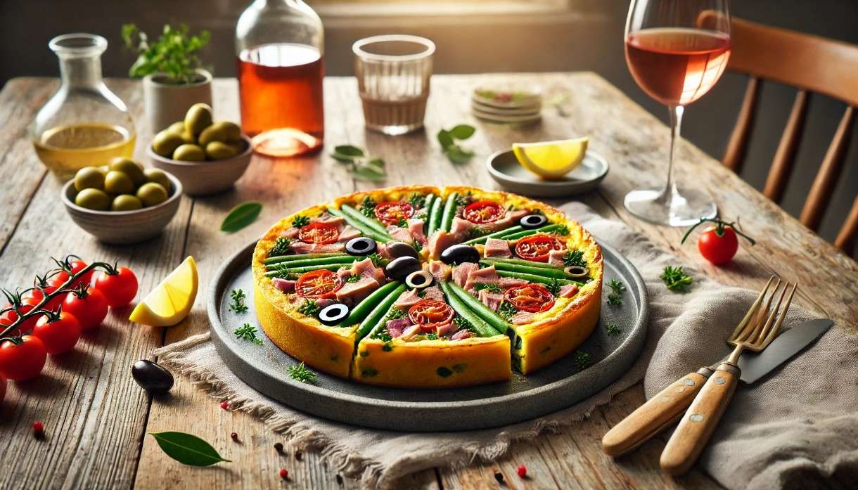 Oh là là trifft auf ¡Olé! – Modern interpretiert: Tortilla Niçoise